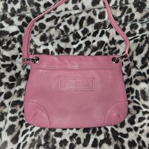 Dooney & Bourke Pink Leather Shoulder Bag